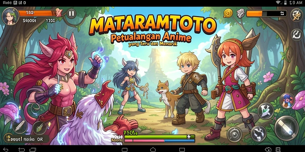 Screenshot gameplay MATARAMTOTO yang menarik dan penuh warna.