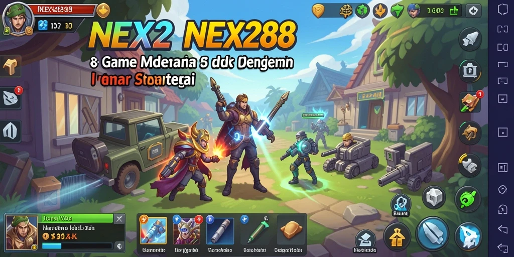 Screenshot NEX288 menampilkan gameplay Idle yang mengasyikkan.