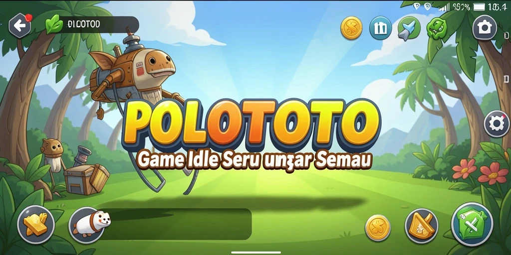 Tampilan gameplay seru dan interaktif di POLOTOTO.