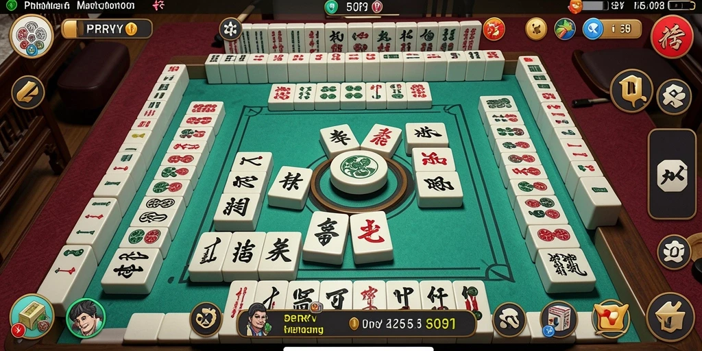 Screenshot PPRRYY menampilkan momen seru dalam permainan Mahjong.