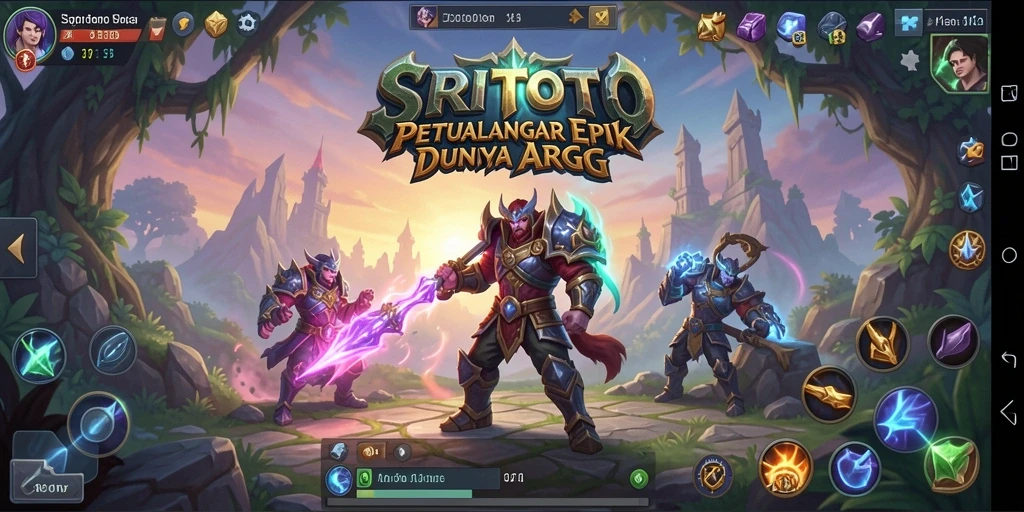Gameplay ARPG yang seru dan penuh tantangan di SRITOTO.
