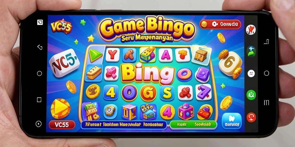 Tampilan gameplay seru dari VC55 Bingo yang mengasyikkan.