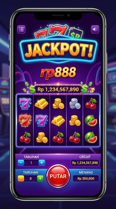 Tampilan antarmuka utama rp888 yang mudah dinavigasi.